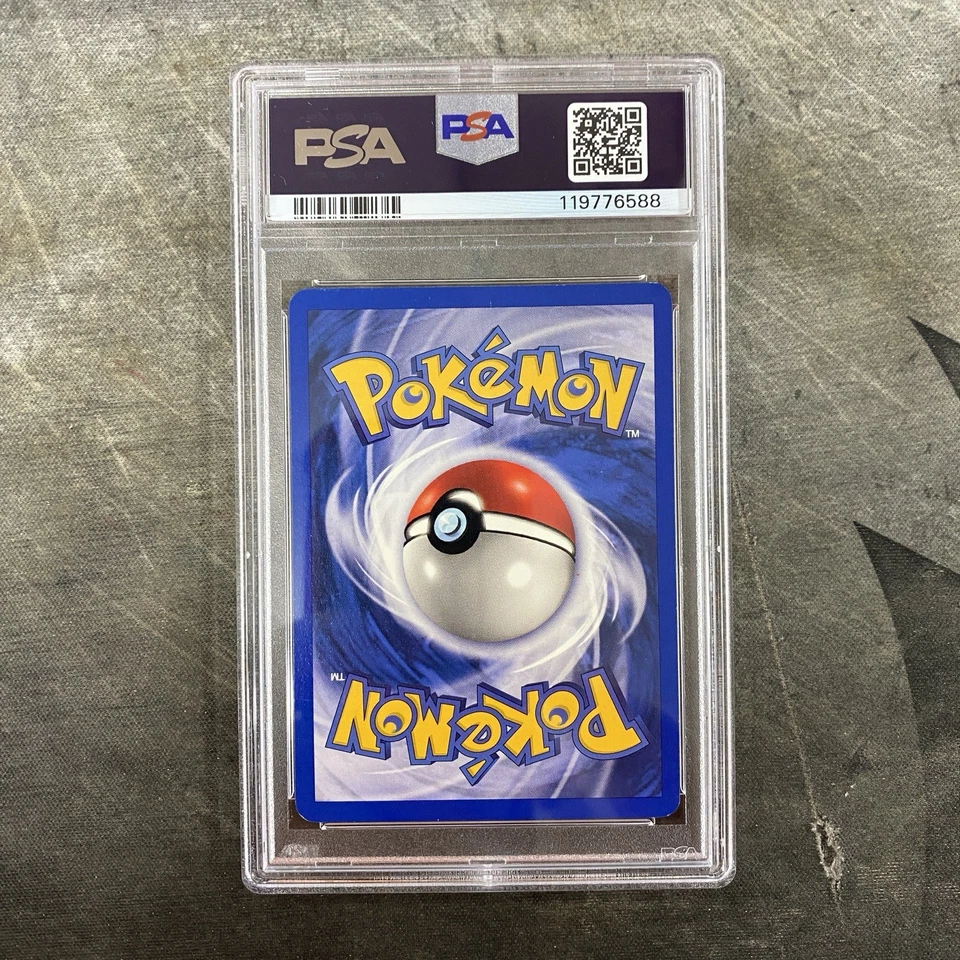 2000 Pokemon Game Charizard Holo, Base Set 2 II, PSA 7 Near Mint NM #4/130 SWIRL - Image 2 of 4