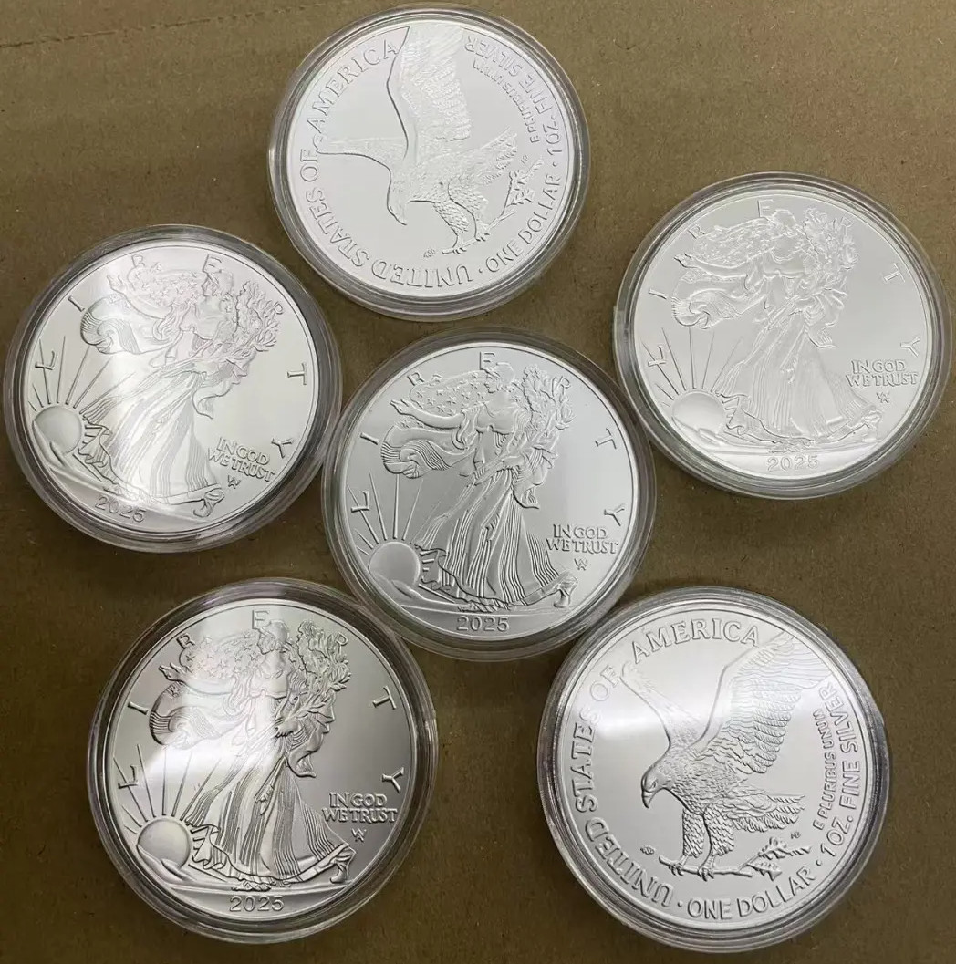 Lot of 5 U.S. Mint 999 2025 American Eagle🦅