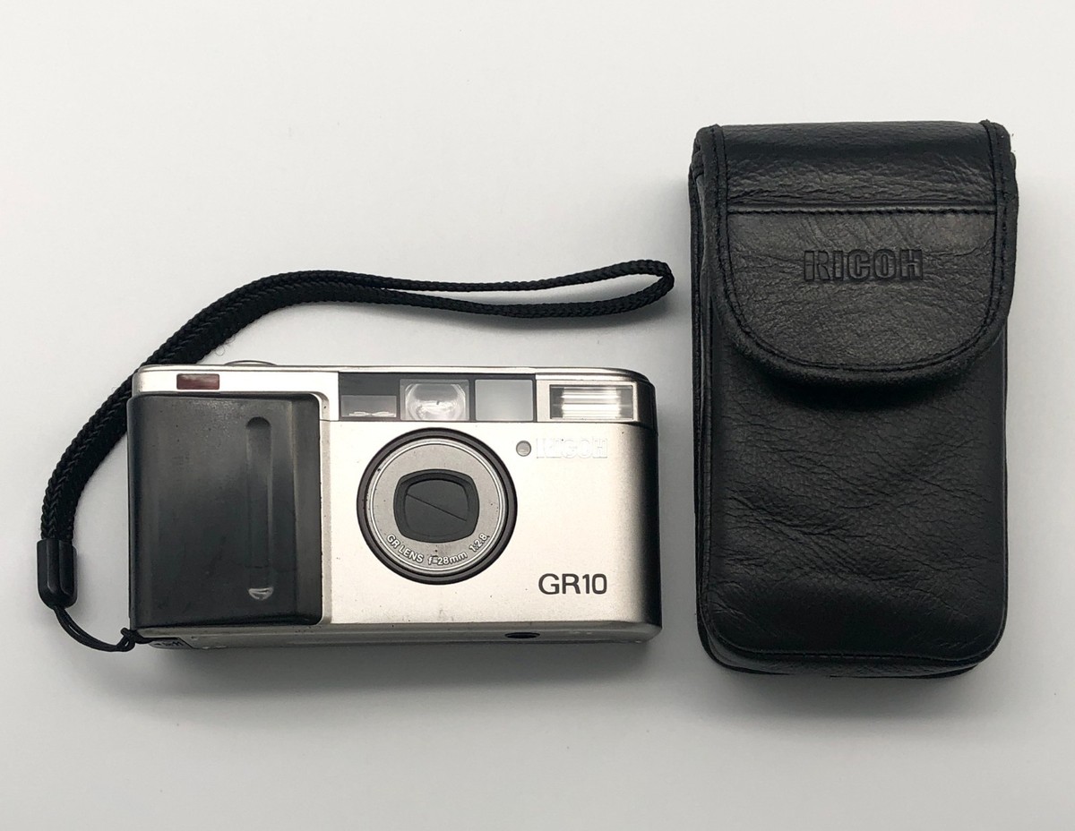RICOH GR10 フィルムカメラ シルバー リコー RICOH GR1S シルバー フィルム コンパクトカメラ 中古