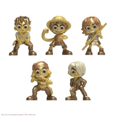 One Piece Treasure Chest Series 1 Gold Mini Figure Set - 5pk | eBay