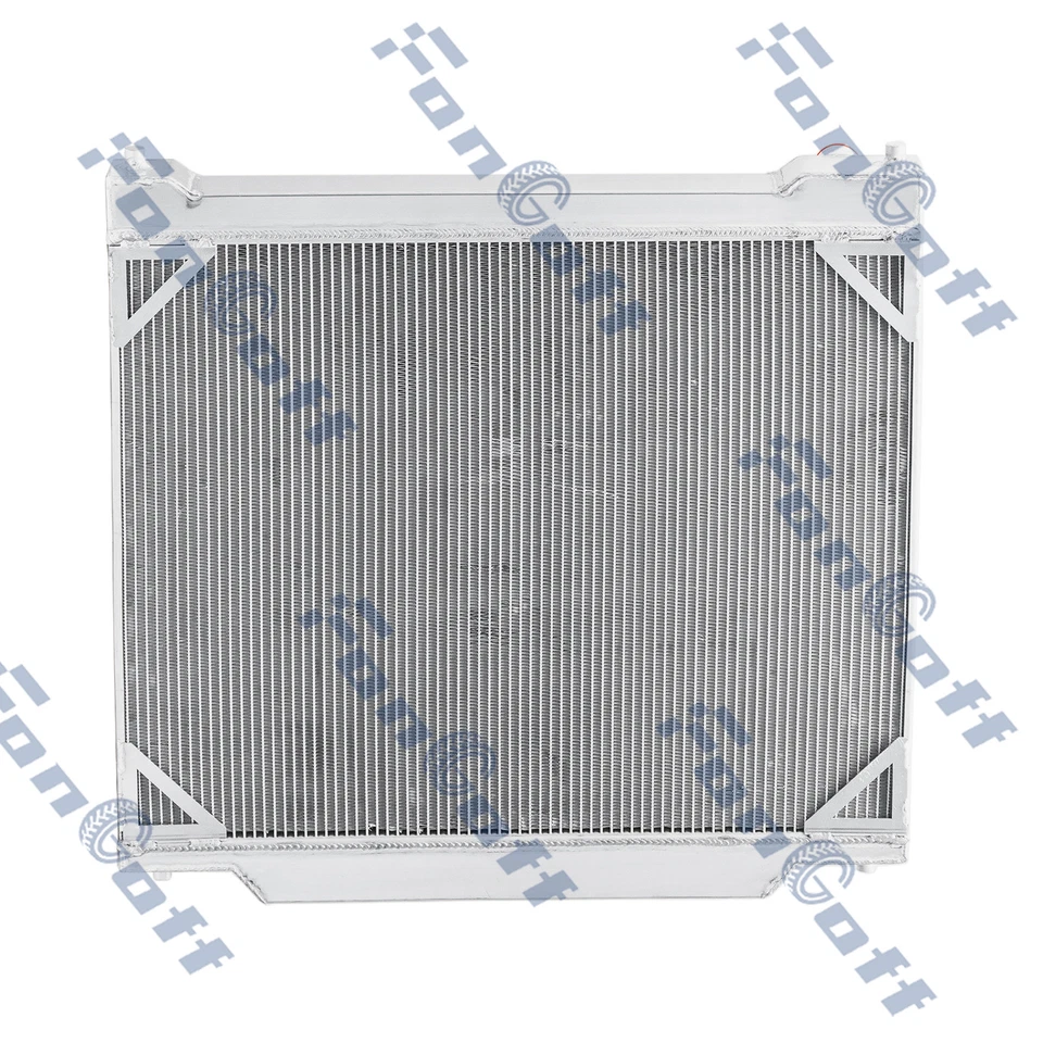 4 Row Radiator For 97-14 Ford Econoline E150 E250 E350 E450 Super Duty 6.8L 7.3 Foto 4 de 4