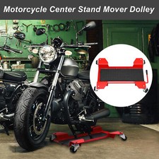 Motorcycle Scooter Mover Dolly Park-n-Move Center Stand load 770lb For Workshop