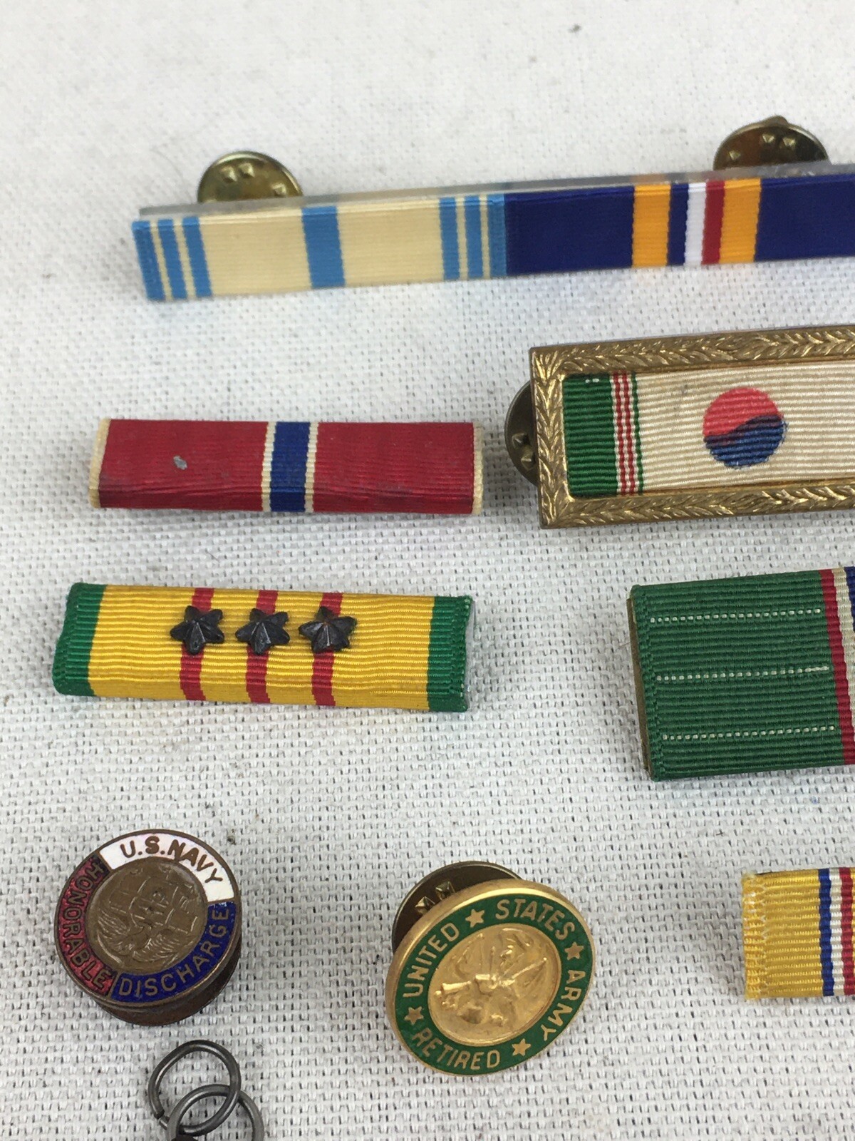 15 Pin & LAPEL PIN LOT Military Organizations Sterlin… Gem