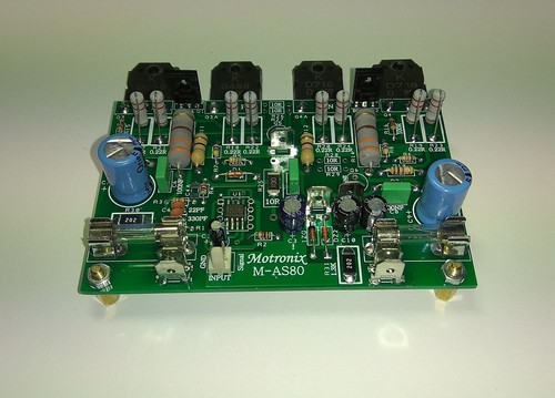 100W/4Ohm 70W/8Ohm RMS Current Damping HIFI Power Amplifier M-AS80 - Picture 5 of 6