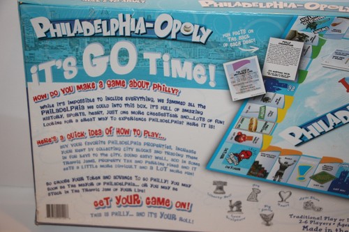 PHILADELPHIA-OPOLY - Brettspiel - spät für den Himmel - Neu versiegelt - Bild 6 von 8