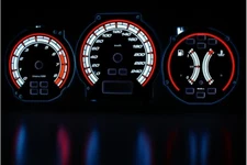 98-03 HONDA ACCORD glow gauges dials plasma dials kit tacho glow Style 1