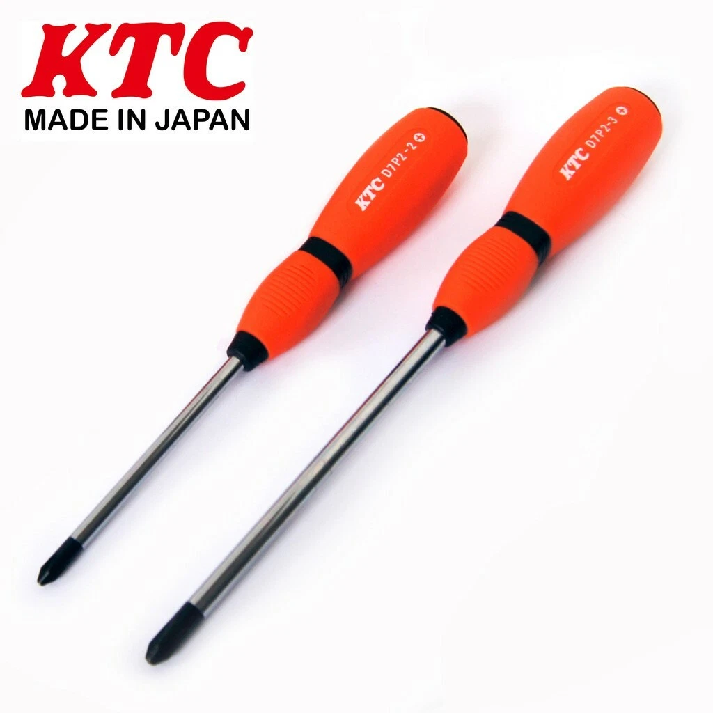 KTC Tool Phillips JIS Screwdriver Set Kit #3 #2 P3x150 P2x100 oem