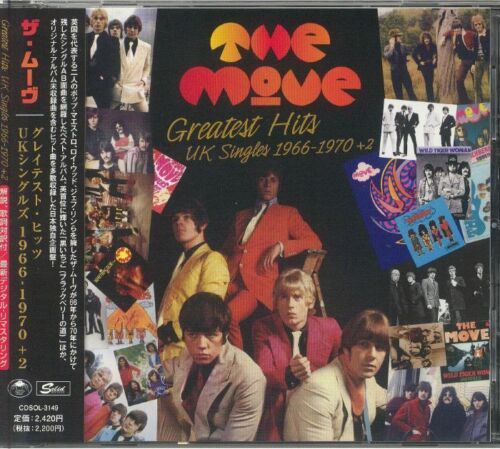 MOVE, The - Greatest Hits Singles 1966-1970 - CD (CD with obi-strip) - Picture 1 of 1