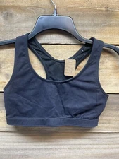 One Step Ahead S.F. Women Black Razorback Sports Bra S