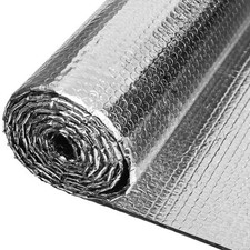 48 Inch x 10Ft Double Reflective Insulation RV Window Film for Summer Heat Roof