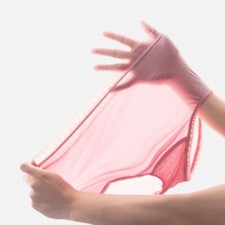 3 Pairs Mulberry Silk Underwear Women's Briefs Plus Size Real Silk Lady Panties