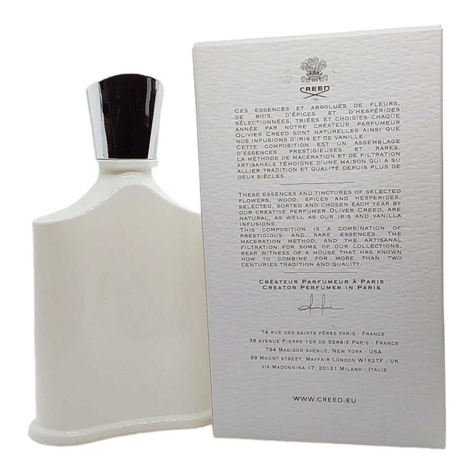 Creed Silver Mountain Water Eau De Parfum 3,3 oz 100 ml Perfume Hombre 2019 Lote Foto 3 de 4