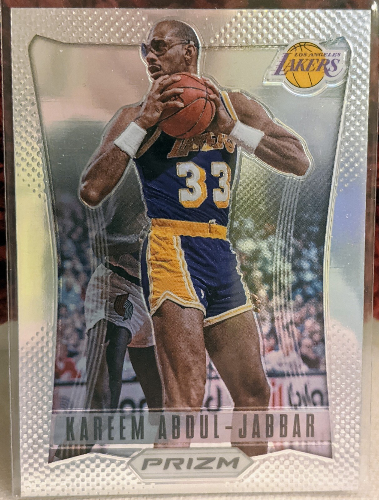 2012-13 Panini Prizm Kareem Abdul Jabbar Silver Prizm Los Angeles Lakers HOF SSP