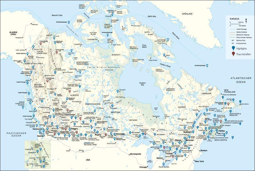 Thumbnail - Das Reisebuch Kanada | Die Schönsten Ziele Entdecken - Highlights,