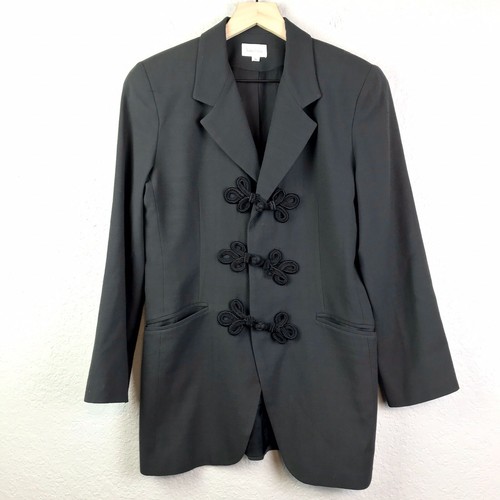 Vintage Blazer Suit Jacket Frog Closure 