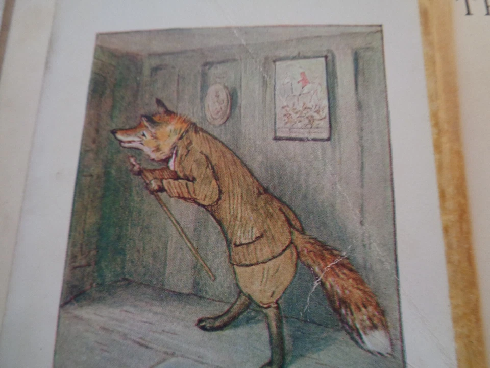The Tale of Mr. Tod, by Beatrix Potter, Copyright 1912 - Image 3 of 4