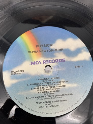 Vinyl Record Olivia Newton John Physical with Poster - 第 3/6 張圖片