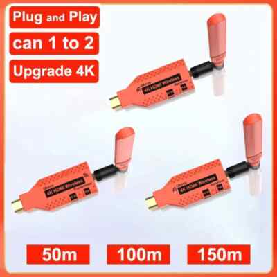 150m 4K Wireless Transmission HDMI Extender Video Transmitter and Receiver 100m