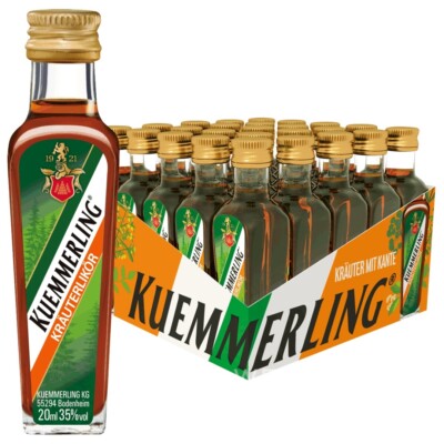 Kuemmerling Herb bitters for digestion 25 bottles Made in Germany-FREE SHIP
