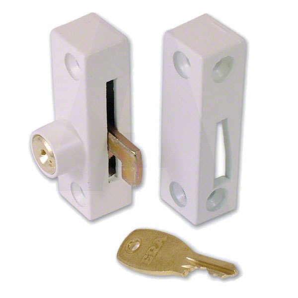 Era 902 Flush Pivot Lock White (902-12)