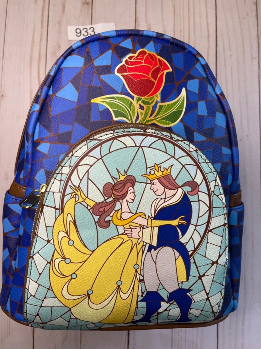 LOUNGEFLY x Disney BEAUTY AND THE BEAST STAINED-GLASS style  display picture 1