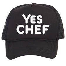 Top Headwear Yes Chef Hat - Snapback Trucker Hat For Men