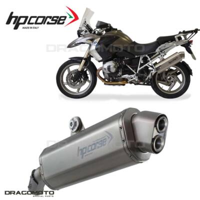 BMW R 1200 GS 2010 2011 Exhaust HP CORSE Titanium 4-TRACK R UK