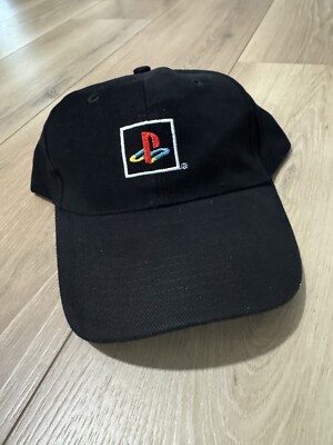 New Vintage PlayStation 2  PS2  Black Adjustable Promo Hat