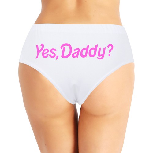 Women Yes Daddy Brief Underwear Underpant Panties G-string Thong Hipster Knicker - Bild 21 von 57