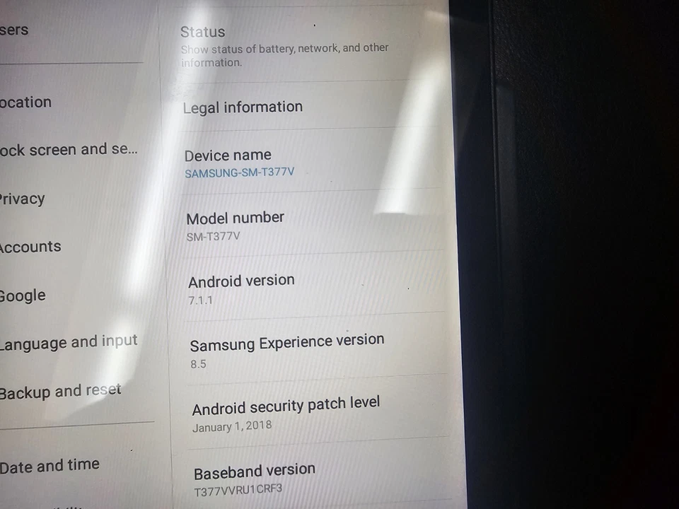 Samsung Galaxy Tab E Verizon Wi-Fi + 4G  - Image 3 of 4