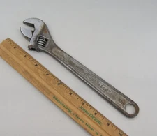 Vintage J.H. Williams Super Justable 10" Adjustable Wrench, SM2562