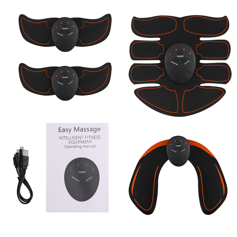 ABS Stimulator EMS Bauchmuskeltrainer Trainingsgerät Elektro Fitness Exerciser E - Foto 7