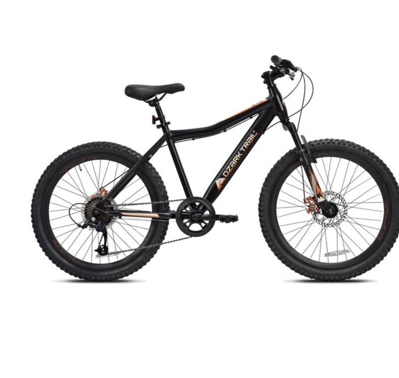 Ozark Trail 24 Youth Glide Aluminum Mountain Bicycle, Speeds