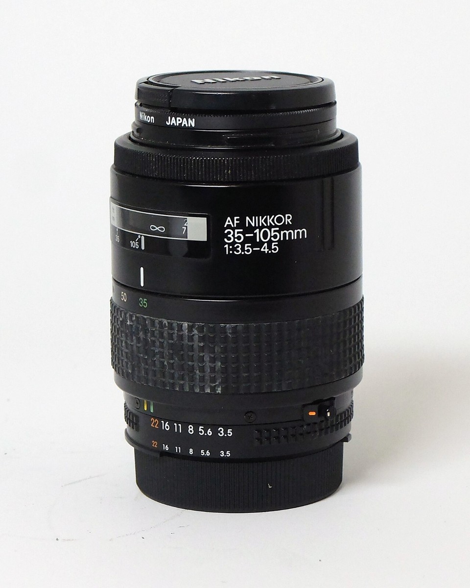 Nikon AF Nikkor 35-105mm 1:3.5-4.5 Zoom Lens 35mm SLR Film DSLR