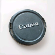 USED - Genuine Canon Lens Cap E-58. For 58mm lens front.