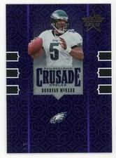 2005 Leaf Rookies and Stars Donovan McNabb Crusade Purple #C10 #/250 Eagles