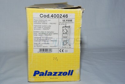 400246 PALAZZOLI Prise Interverrouillée Base Fusible Neuf Stock En ...