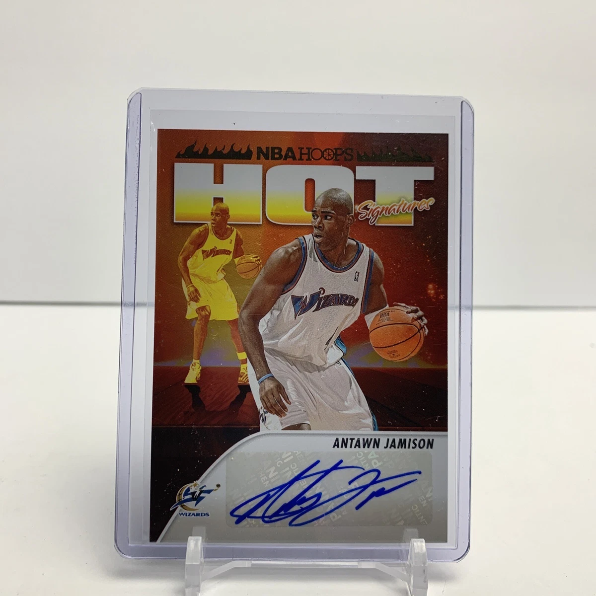 Antawn Jamison Basketball Autographed Sports Trading Cards 