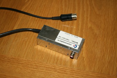 Commodore Vic-20 RF Einheit TV RF Modulator Box Modell Nr. 1001027-04 GETESTET
