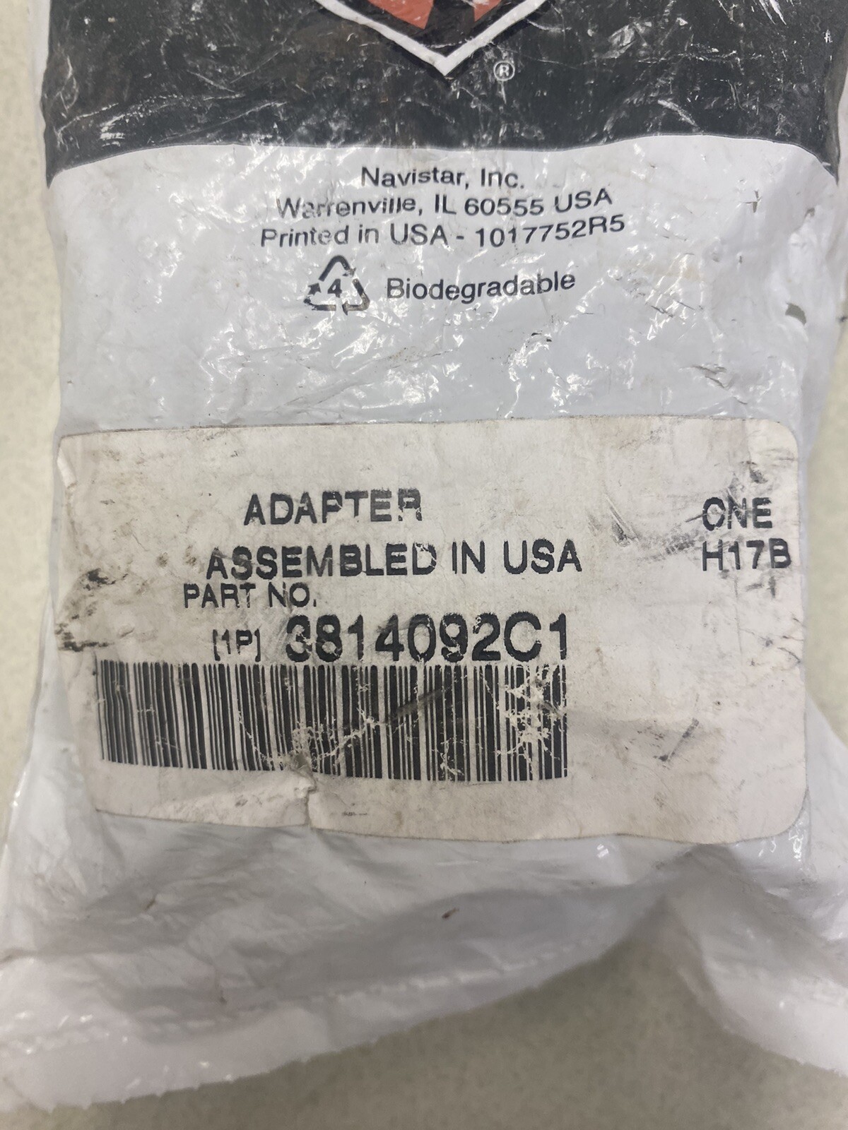 INTERNATIONAL ADAPTER 3814092C1 NEW | eBay