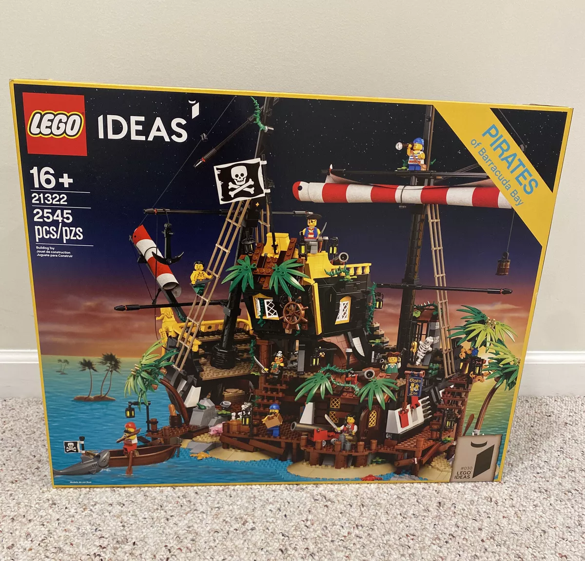 Lego 21322 IDEAS Pirates of Barracuda Bay Sealed in Hand Ready to Ship !!