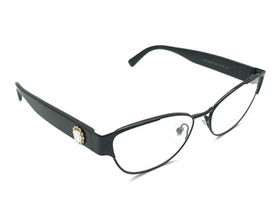 Versace MOD 1267-B 1009 Women's Black Cat Eye Eyeglasses Frames 53