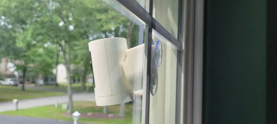Ring Stick Up Camera for Indoor Outdoor Suction Cups Mount 3D printed