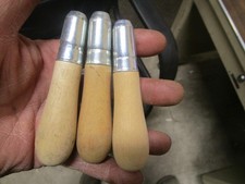 3 NOS Lutz 4" unidad/prensado madera asas de lima 4" y 5" archivos EE. UU.