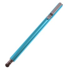 Stylus Touch Screen Pen Fiber Tip Aluminum Lightweight Blue for Smart Phones