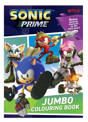 Jumbo Sonic Prime Malbuch