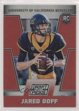 2016 Panini Prizm Collegiate Draft Picks Red Jared Goff #102 fm0