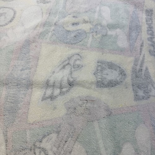 Vintage 90s Looney Tunes NFL All Team Beach Towel USA Bugs Bunny Taz Retro - Picture 10 of 12