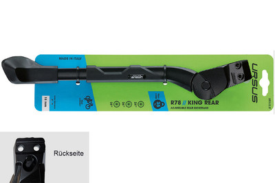 Ursus King Evo Rear Hinterbauständer, Alu, 18mm Platte, 24''-28''