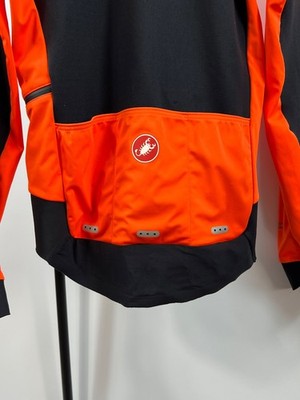 Castelli Alpha Ros Men's Cycling Gore Tex Windstopper Jacket Size